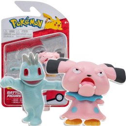 Pokemon Machop i Snubbull Figurka Kolekcjonerska Battle Figure Pack 2634