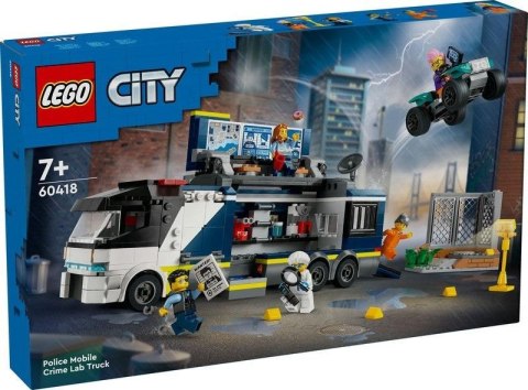 Lego CITY 60418 Policyjna ciężarówka z laboratorium