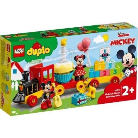 Lego DUPLO 10941 Urodzinowy pociąg myszek Miki i Minnie