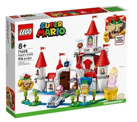 Lego SUPER MARIO 71408 Zamek Peach