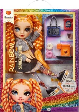 427803-INT Rainbow HighSparkle & Shine Fashion Dolls- CLEMENTINE (Orange)