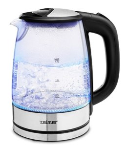 Czajnik ZELMER ZCK8024 (1.7L /2200W /Inox-czarny )