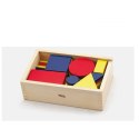 Drewniane Klocki Dienesa Figury geometryczne Viga Toys Montessori