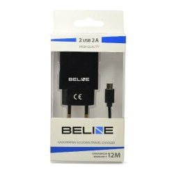 Ładowarka BELINE Beli0011(2x USB 2.02000mA)