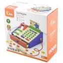 Drewniana Kasa sklepowa z akcesoriami Skaner Viga Toys Montessori